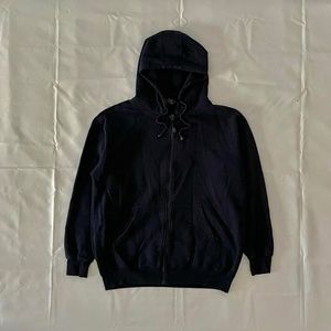 Solo Semore Black Zip Dawstring Hoodie